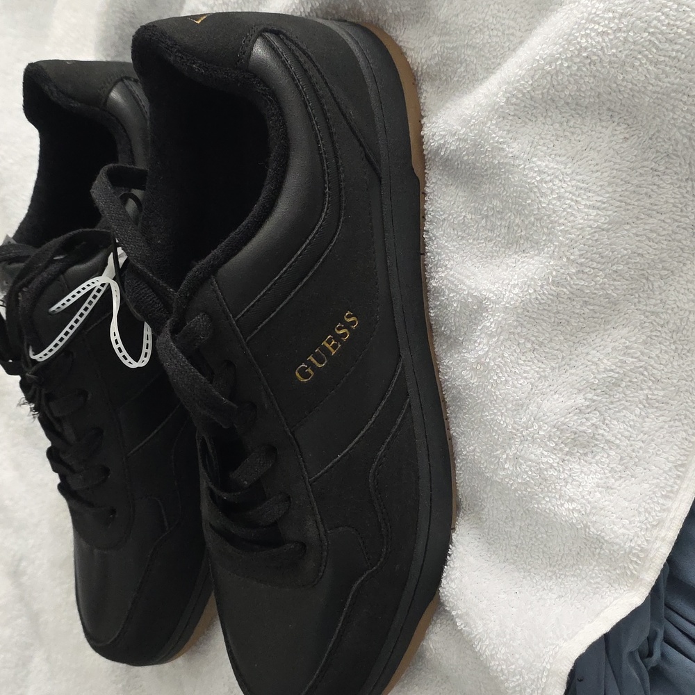 Guess Black and Gold Casual Sneakers